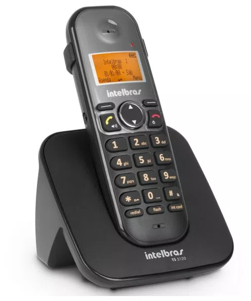 Telefone Sem Fio Com Id E Com Entrada Para Fone De Ouvido Ts 5120 