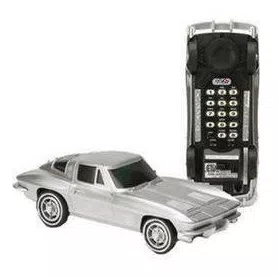 Telefone De Mesa Corvette Prata Oficial Gm