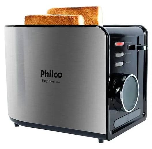 Torradeira Philco Easy Toast PTR2 2 Fatias 