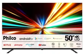 Smart TV DLED 50" Philco 4K HDR PTV50G10AG11SK 3 HDMI