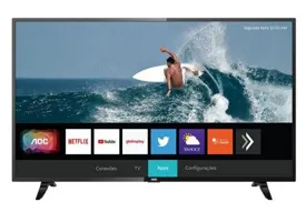 Smart TV LED 32" AOC Full HD 32S519578 3 HDMI