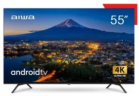 Smart TV LED 55" Aiwa 4K HDR AWS-TV-55-BL-01-A 4 HDMI