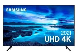 Smart TV LED 50" Samsung Crystal 4K HDR UN50AU7700GXZD