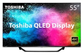 Smart TV QLED 55" Toshiba 4K HDR TB001 3 HDMI