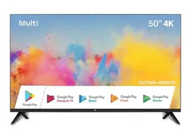 Smart TV TV LED 50" Multilaser 4K HDR TL059