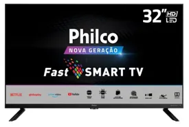 Smart TV LED 32" Philco PTV32G70SBL 2 HDMI