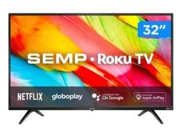 Smart TV LED 32" Semp 32R6500 3 HDMI