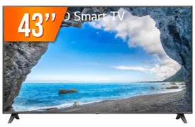 Smart TV LED 43" LG ThinQ AI 4K 43UQ751C0SF
