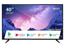 Smart TV DLED 40" Multilaser Full HD TL045 3 HDMI