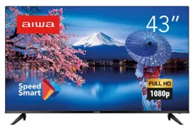 Smart TV LED 43" Aiwa Full HD HDR AWS-TV-43-BL-01 3 HDMI