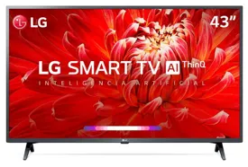 Smart TV LED 43" LG ThinQ AI Full HD HDR 43LM6370PSB