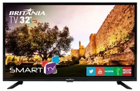 Smart TV LED 32" Britânia BTV32G51SN 2 HDMI