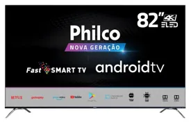 Smart TV LED 82" Philco 4K PTV82K90AGIB 4 HDMI