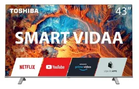 Smart TV LED 43" Toshiba 4K HDR TB003 3 HDMI
