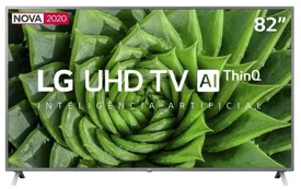 Smart TV LED 82" LG ThinQ AI 4K HDR 82UN8000PSB