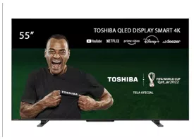 Smart TV QLED 55" Toshiba 4K HDR 55M550L 3 HDMI