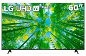 Smart TV LED 60" LG ThinQ AI 4K HDR 60UQ8050PSB.AWZ
