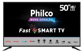 Smart TV LED 50" Philco 4K HDR PTV50N10N5E 4 HDMI
