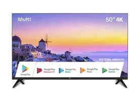 Smart TV TV DLED 50" Multilaser 4K HDR TL048M 3 HDMI