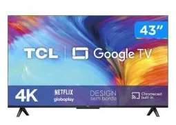 Smart TV LED 43" TCL 4K HDR 43P635 3 HDMI