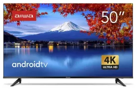 Smart TV LED 50" Aiwa 4K HDR AWS-TV-50-BL-02-A 3 HDMI