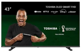Smart TV LED 43" Toshiba Full HD TB017M 2 HDMI
