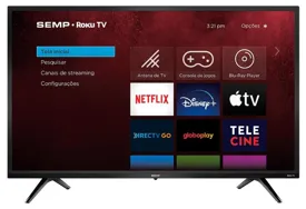 Smart TV LED 32" Semp 32R5500 3 HDMI