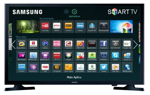 Smart TV LED 32" Samsung Série 4 UN32J4300 2 HDMI