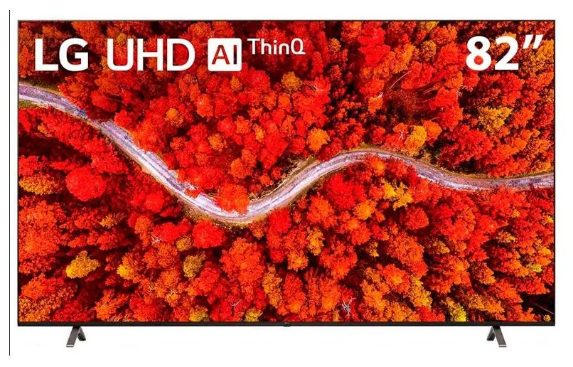 Smart TV LED 82" LG ThinQ AI 4K HDR 82UP8050PSB