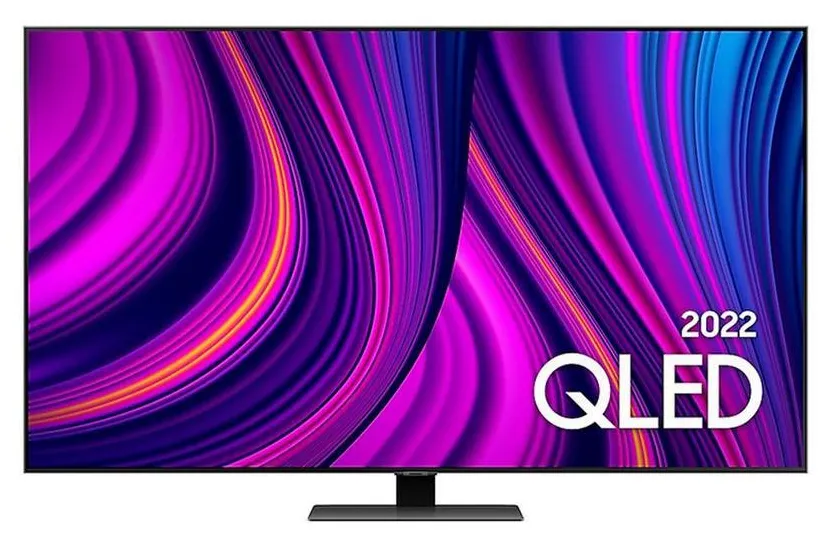 Smart TV QLED 55" Samsung 4K HDR QN55Q80BAGXZD 4 HDMI