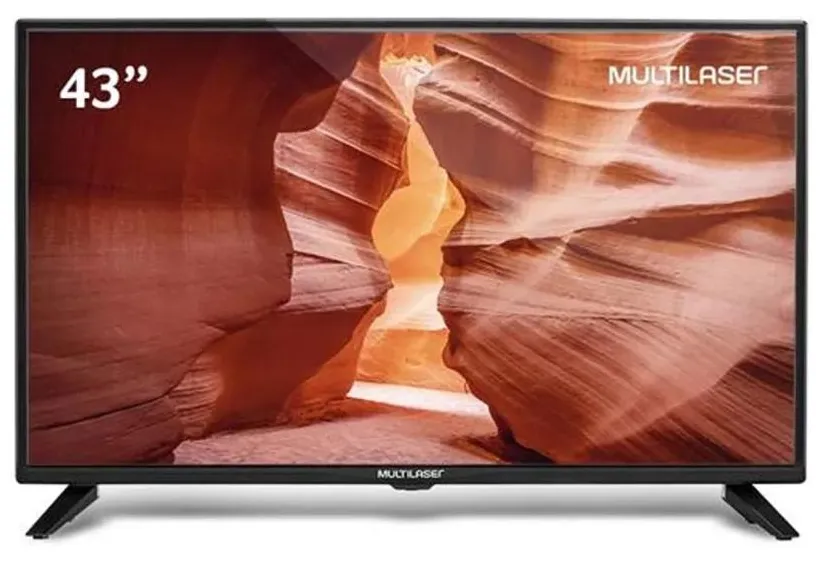 TV LED 43" Multilaser Full HD TL023 2 HDMI