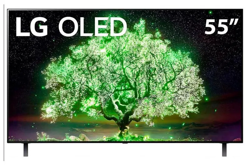 Smart TV OLED 55" LG ThinQ AI 4K OLED55A1PSA 3 HDMI