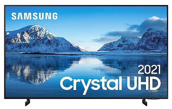 Smart TV LED 50" Samsung Crystal 4K HDR UN50AU8000GXZD