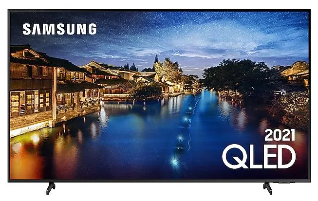 Smart TV QLED 50" Samsung 4K HDR QN50Q60AAGXZD 3 HDMI