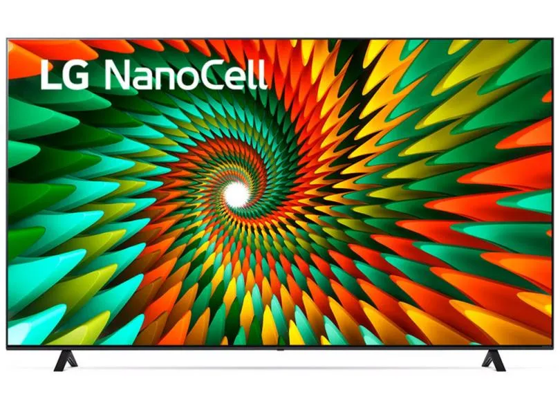 Smart TV Nano Cristal 75" LG ThinQ AI 4K HDR 75NANO77SRA