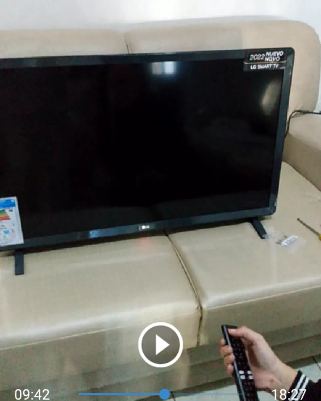 Smart TV LED 32 LG ThinQ AI HDR 32LQ620BPSB em Promoção é no Buscapé