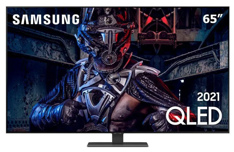 Smart TV QLED 65" Samsung 4K HDR QN65Q80AAGXZD 4 HDMI