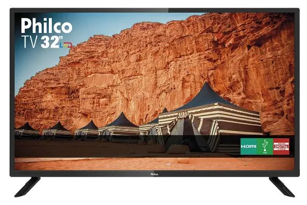 TV LED 32" Philco PTV32F10D 2 HDMI