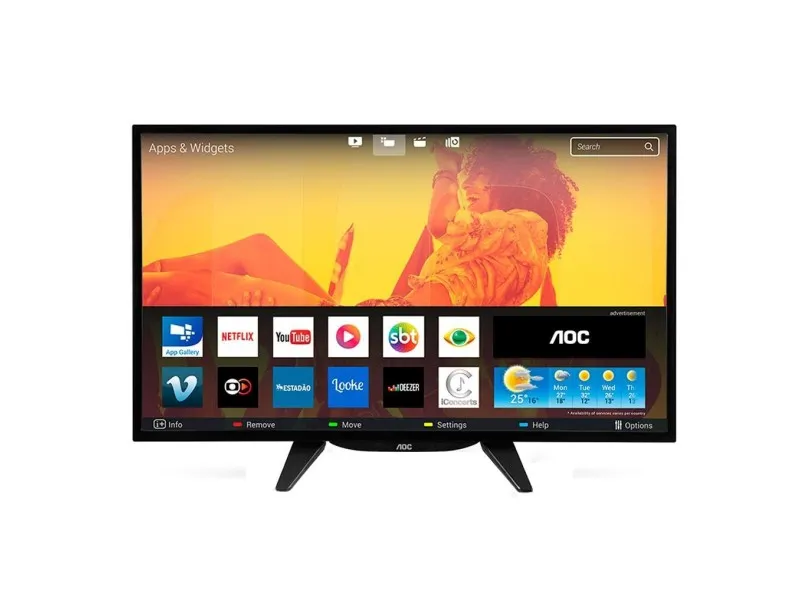 Smart TV LED 32" AOC LE32S5760 3 HDMI