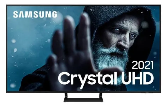 Smart TV LED 55" Samsung Crystal 4K HDR UN55AU9000GXZD