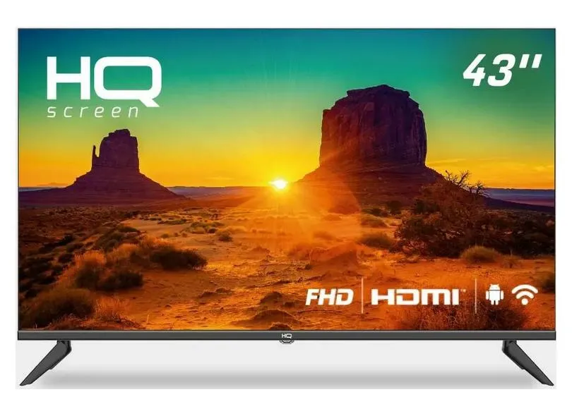 Smart TV TV LED 43" HQ Full HD HDR HQSTV43N 3 HDMI