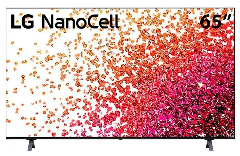 Smart TV Nano Cristal 65" LG ThinQ AI 4K HDR 65NANO75SPA