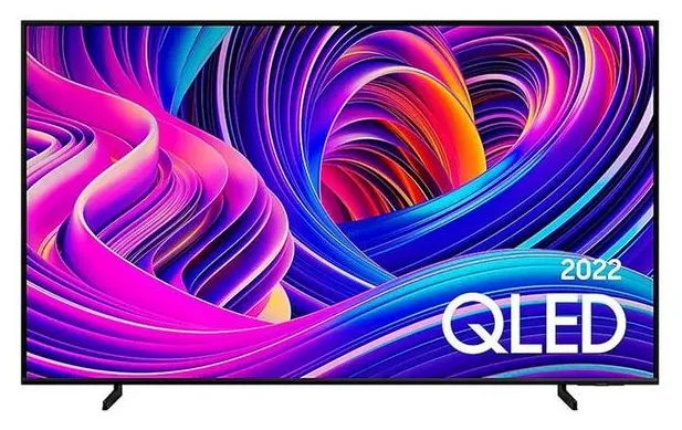 Smart TV QLED 55" Samsung 4K HDR QN55Q60BAGXZD 3 HDMI