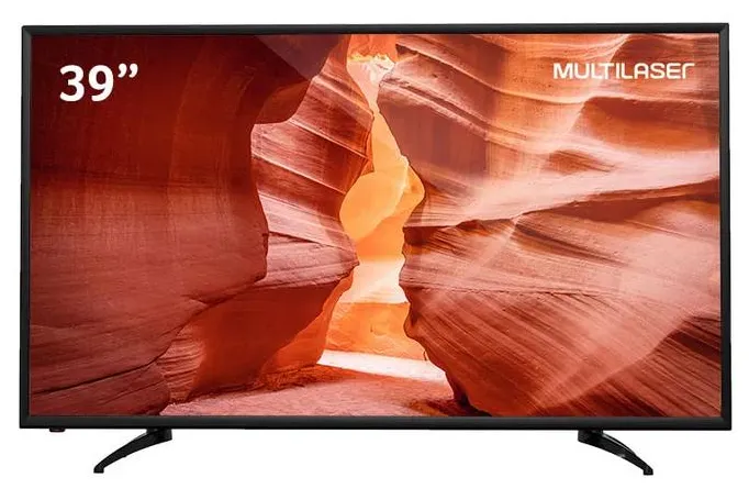 Smart TV LED 39" Multilaser TL044 2 HDMI