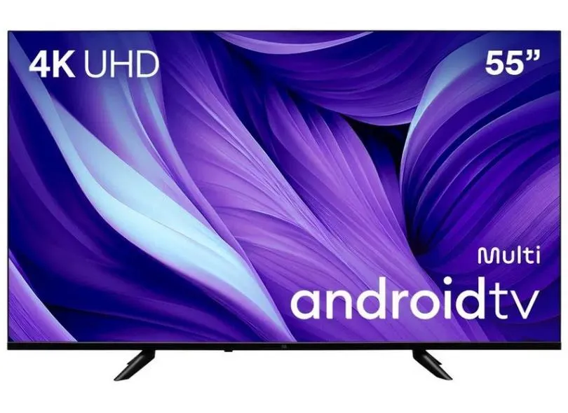 Smart TV DLED 55" Multilaser 4K TL057M 4 HDMI