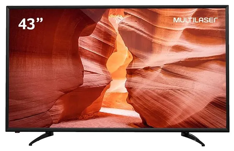 TV LED 43" Multilaser Full HD TL029 2 HDMI