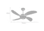 Ventilador Volare Fly Off   e Controle Remoto