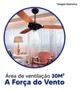 Ventilador De Teto Para Quarto Motor Grande Ventex 