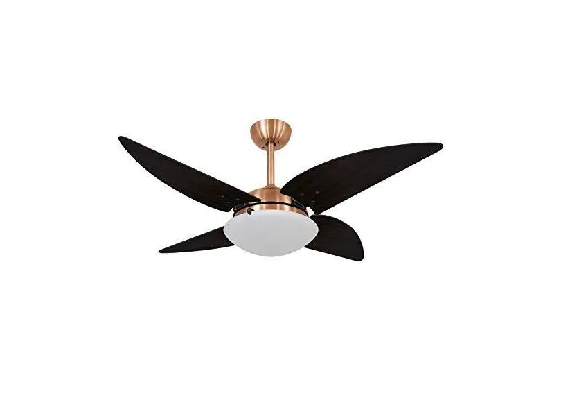 Ventilador De Teto Volare Cobre Quad Tabaco  Volare Volare  Cobre