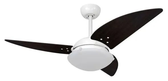 Ventilador De Teto Volare  Fosco 3 Pás Tabaco -